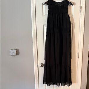 a new day Sleeveless Black Maxi Dress